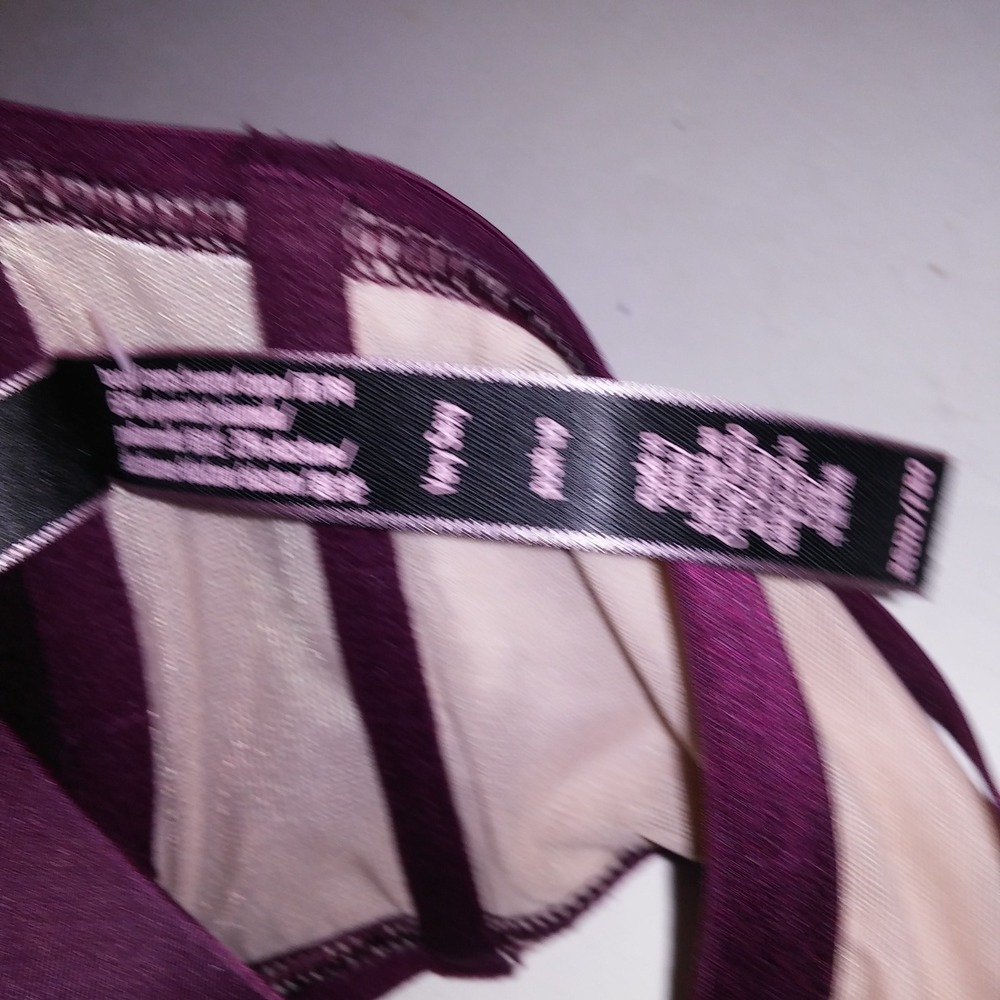 Victoria Secret Bra 36DD Very Sexy Push Up Purple Plum Kir Front Close Racerback - Picture 7 of 8